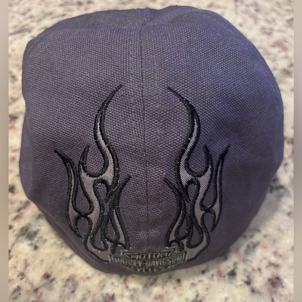 Harley Davidson Flame Graphic Cap